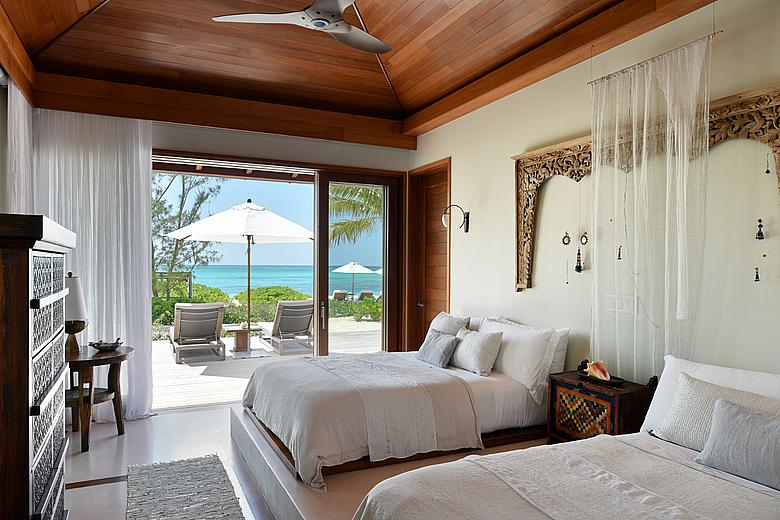 Love Pumpkin COMO Parrot Cay 3 bedroom villa with pool - Guest Bedroom Love Pumpkin COMO Parrot Cay 3 bedroom villa with pool