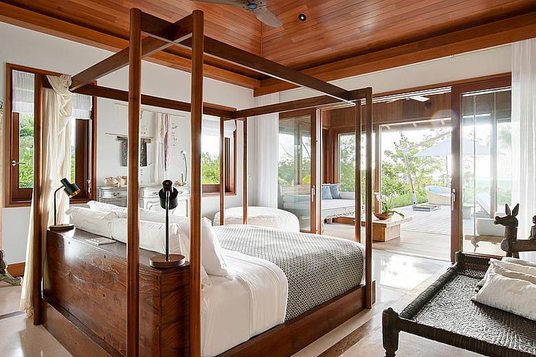 Love Pumpkin COMO Parrot Cay 3 bedroom villa with pool - Guest Bedroom Love Pumpkin COMO Parrot Cay 3 bedroom villa with pool